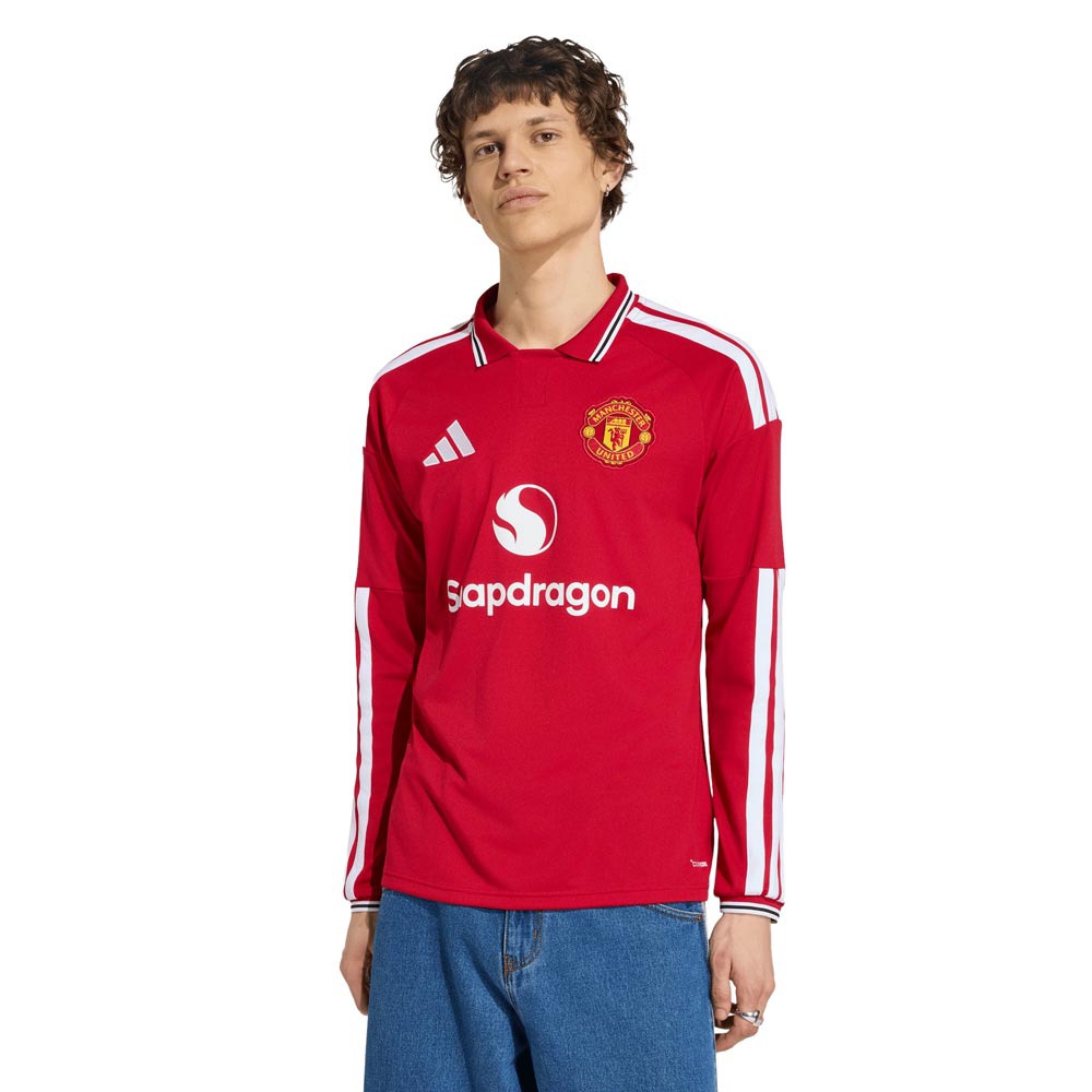 Long Sleeve Manchester United Home Apparel 26/27